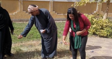 "صحة أسوان" توعى طلاب المدارس بمبادرة "ازرع شجرة" لمواجهة التغيرات المناخية