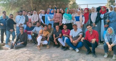 زيارة علمية لمحمية جزر الشلال وسالوجا وغزال لطلاب كلية التربية بجامعة أسوان 