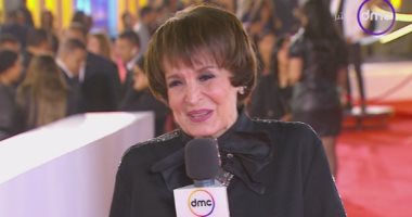 الفنانة سميرة أحمد: جئت ختام مهرجان القاهرة السينمائي لأن الجمهور وحشني