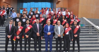 تدشين انتخابات اتحاد طلاب جامعة كفر الشيخ.. صور