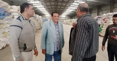 محافظ دمياط تكلف بمتابعة جاهزية شون استقبال الأرز ..صور