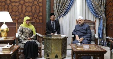شيخ الأزهر يستقبل محافظ جاوا ويعزى إندونيسيا فى ضحايا الزلزال
