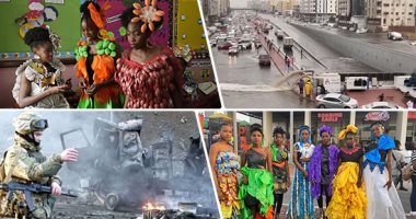 العالم هذا المساء.. أمطار غزيرة تغرق مدينة جدة فى السعودية.. روسيا وأوكرانيا تتبادلان 50 أسيراً فى أحدث عملية لتبادل الأسرى فى الحرب.. ونشطاء المناخ فى نيجيريا يصنعون أزياء من القمامة لمحاربة التلوث.. فيديو