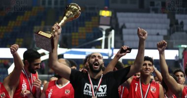 الأهلى يتوج بدورى مرتبط السلة بالفوز على الاتحاد السكندري