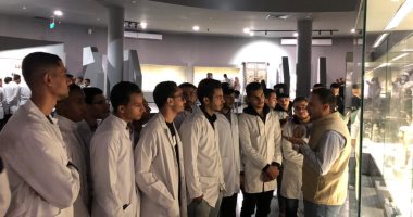 زيارات لطلاب المدارس والجامعات لمتحف كفر الشيخ ..صور 
