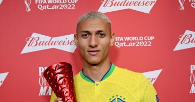 ريتشارليسون أفضل لاعب في مباراة البرازيل ضد صربيا في كأس العالم 2022