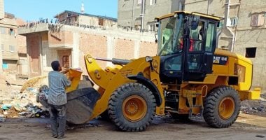 حملة مكبرة للارتقاء بمستوى النظافة بمدينة عزبة البرج فى دمياط 
