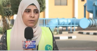 "إكسترا نيوز" تجرى جولة داخل محطة مياه سرياقوس