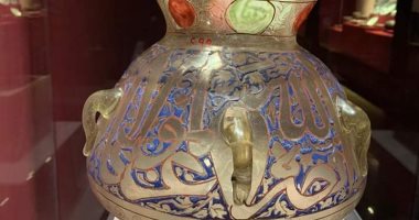 المشكاة.. شاهد جمال القطع الأثرية المملوكية بمتحف آثار الغردقة "صور" 