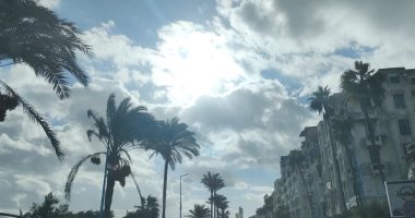 طقس الإسكندرية.. انخفاض فى درجات الحرارة مع استمرار ظهور السحب.. صور