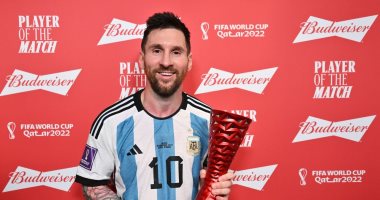 ميسى أكثر لاعب يحقق جائزة أفضل لاعب فى المباراة بتاريخ كأس العالم