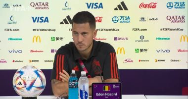 كأس العالم 2022.. هازارد: تلقيت انتقادات كثيرة بعد الخسارة أمام منتخب مصر 