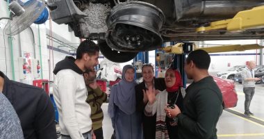 القوى العاملة بالإسكندرية تجرى زيارات ميدانية لمتابعة التدريب المهنى للخريجين
