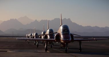 وصول فريق الألعاب الجوية البريطانى للمشاركة فى Hurghda Air Show 2022 بسهل حشيش