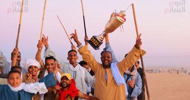 كأس وزفة ومزمار بلدى.. مراسم الاحتفال ببطولة مرماح الخيل بأسوان