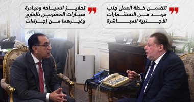 تدفق الدولار وتوفير السلع.. ملفات مهمة على مائدة رئيس الوزراء ومحافظ البنك المركزى(إنفوجراف)
