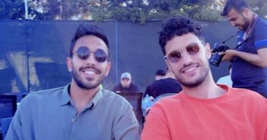 كهربا يهنئ حارس المغرب بعد الفوز على بلجيكا فى المونديال: "مبروك أخويا"