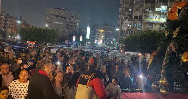 شاهد شجرة الميلاد فى سانت فاتيما بمصر الجديدة