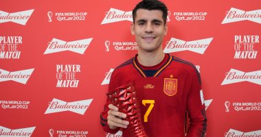 كأس العالم 2022.. موراتا يحصد جائزة أفضل لاعب فى مباراة ألمانيا وإسبانيا