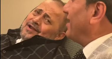 أحمد شيبة: أعشق جورج وسوف وأعتبره مثلى الأعلى وفخور بلقائى به  