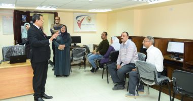 جامعة سوهاج تواصل برامجها التدريبية للجهاز الإداري عن أساسيات الحاسب الآلي