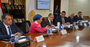 وزراء البيئة والتنمية المحلية والكهرباء والإنتاج الحربى ومحافظ الجيزة يتابعون موقف مشروع محطة تحويل المخلفات إلى طاقة كهربائية بمنطقة أبو رواش