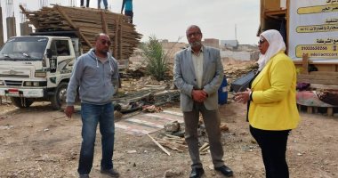 نائب محافظ أسوان تتفقد معدلات تنفيذ مشروع إنشاء عمارات الإيواء العاجل