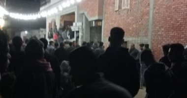 تشييع جنازة جثمان طالب جامعى توفى بأزمة قلبية أثناء توجهه للامتحانات 