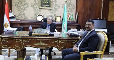 محافظ المنيا يبحث مع وكيل الزراعة الجديد عددا من الملفات لدفع التنمية الزراعية