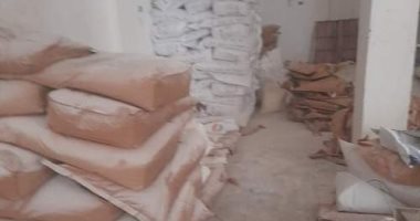 ضبط 16 طن خامات مجهولة المصدر تستخدم لإنتاج الألبان فى العاشر من رمضان