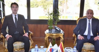 وزير الطيران يبحث مع سفير كوريا الجنوبية سبل التعاون فى مجال النقل الجوى   