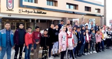 سوهاج تواصل تنظيم رحلات التوعية السياحية لطلاب المدارس