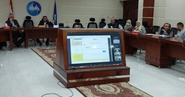 رئيس مياه الشرب بدمياط يستعرض مشروعات "Pforr srssp" عبر "فيديو كونفرانس‎‎"