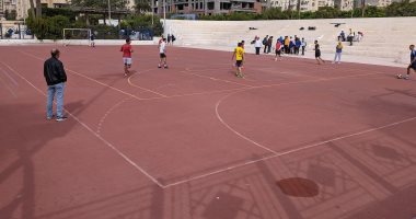 انطلاق أولى مباريات بطولة كرة القدم الخماسى بجامعة الإسكندرية