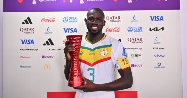 كأس العالم قطر 2022.. كوليبالي يحصد جائزة أفضل لاعب فى مباراة السنغال والإكوادور