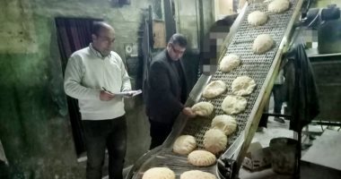 ضبط مخابز تتلاعب بأوزان رغيف العيش والتصرف فى 20 طن دقيق مدعم بالدقهلية