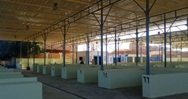 حياة كريمة بأسوان.. أسواق حضارية ومواقف سيارات نموذجية.. صور
