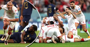 صور وفيديو..العالم هذا المساء.. منتخب تونس يحقق فوزاً تاريخياً على فرنسا بهدف ويودع المونديال.. وشاب كيني يتحول إلى أيقونة كأس العالم فى قطر.. مغني أمريكي يتوفى بعد عقد قرانه بساعات..ويثير اهتمام السوشيال ميديا