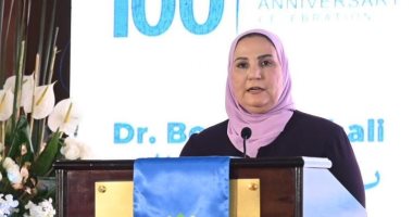 وزيرة التضامن الاجتماعى تشارك فى الحفل السنوى لمؤسسة بطرس غالى