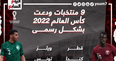 كأس العالم قطر 2022.. 9 منتخبات تودع المونديال حتى الآن (إنفوجراف)