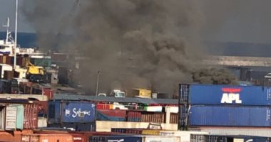 القاهرة الإخبارية: الدفاع المدنى اللبنانى يسيطر على حريق بمرفأ بيروت