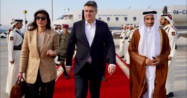 رئيس كرواتيا يصل الدوحة لحضور موقعة بلجيكا الحاسمة في كأس العالم 2022