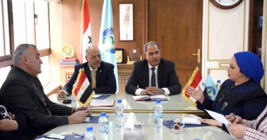 رئيس اتحاد العمال لنظيره السورى: الفترة المقبلة تتطلب الدعم العربى المشترك