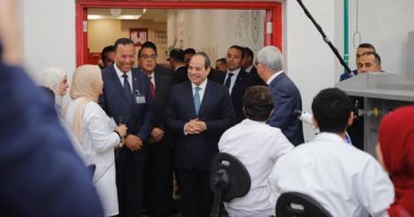 الرئيس السيسى يزور جامعة المنصورة الجديدة ويتفقد المدينة بعد افتتاح المرحلة الأولى