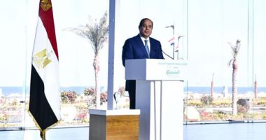 الرئيس السيسى يتفقد استاد شربين وبرنامج كابيتانو مصر خلال افتتاح المنصورة الجديدة
