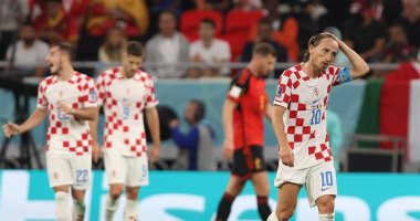 منتخب بلجيكا يودع كأس العالم 2022 بتعادل سلبي أمام كرواتيا.. صور