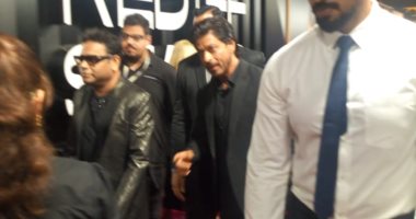 استقبال حافل لـ شاروخان فى حفل افتتاح مهرجان البحر الأحمر بالسعودية