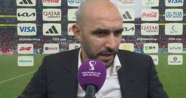 وليد الركراكي: أتمنى أن يلعب رونالدو غداً والعرب بإمكانهم التدريب في أوروبا