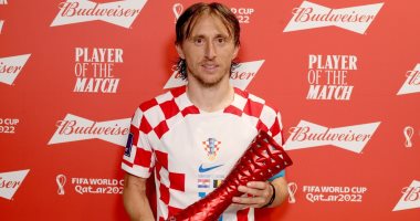 كأس العالم قطر 2022.. مودريتش يحصد جائزة أفضل لاعب فى مباراة كرواتيا وبلجيكا