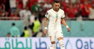 حكيم زياش للجماهير المغربية: نحن نقدر مجهودكم وكتبنا التاريخ معًا